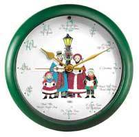 CHRISTMAS WALL CLOCK