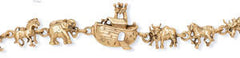 NOAH'S ARK GOLD ELECTROPLATE BRACELET