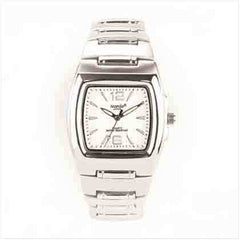MEN'S SQUARE DIAL SILVER WATCH