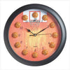BASKETBALL DESIGN WALL CLOCK