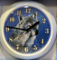 WOLF WALL CLOCK